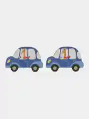 Настольная деревянная игра МЕМО Машинки (24 фишки в пакете)