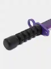 Аметистовый деревянный заточенный Штык-нож М9 Bayonet, Цифровой всплеск, Драгон гласс, Скретч