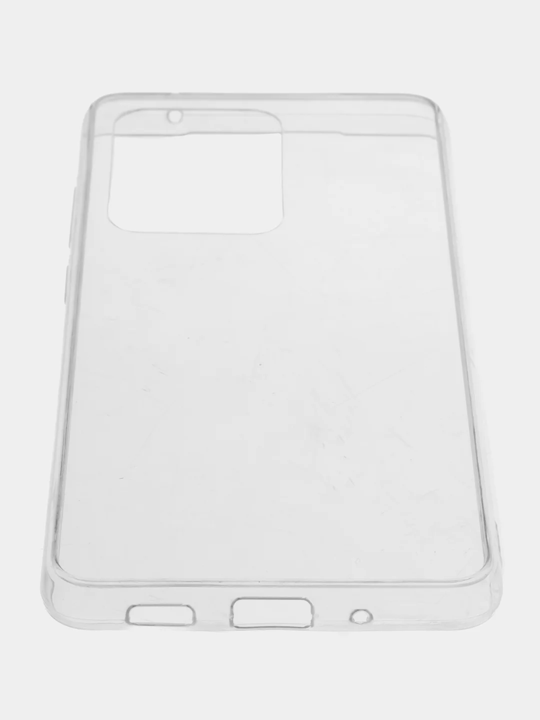 Чехол Samsung S20 Ultra/ S11plus прозрачный силиконовый