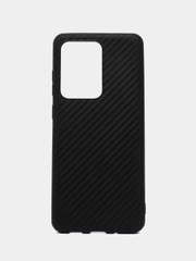 Чехол Samsung S20 Ultra/ S11plus Карбон
