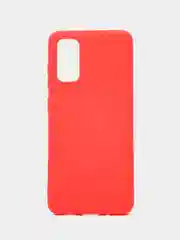 Красный чехол силиконовый Samsung s11e/s20