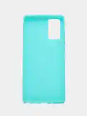 Бирюзовый чехол силиконовый Samsung Note 20