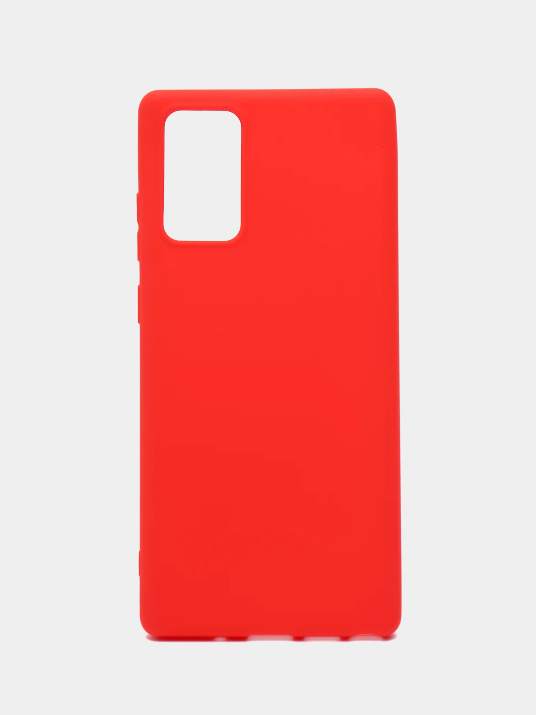 Красный чехол силиконовый Samsung Note 20