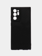 Чехол Samsung Note 20 матовый карбон