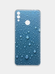 Чехол Honor 8C силиконовый с рисунком