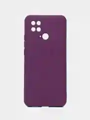 Пурпурный чехол силиконовый Xiaomi POco 40/redmi 10C матовый с защитой камеры