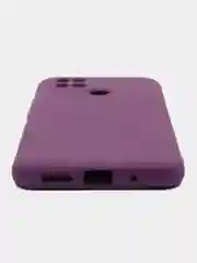 Пурпурный чехол силиконовый Xiaomi POco 40/redmi 10C матовый с защитой камеры