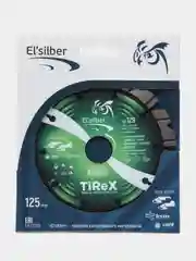 Диск алмазный по армированному бетону, кирпичу Elsilber 129мм "TiReX" EL-RY0301Tc
