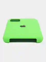 Лайм чехол силиконовый Silicone Case iPhone 11, открытый низ