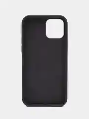 Тёмно-серый чехол силиконовый Silicone Case iPhone 12 / iPhone 12 Pro, закрытый низ