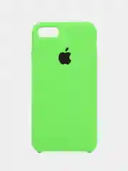 Лайм чехол силиконовый Silicone Case iPhone 7/ iPhone 8/ iPhone SE2020, открытый низ