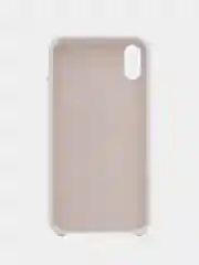 Чехол силиконовый Silicone Case iPhone XR, открытый низ