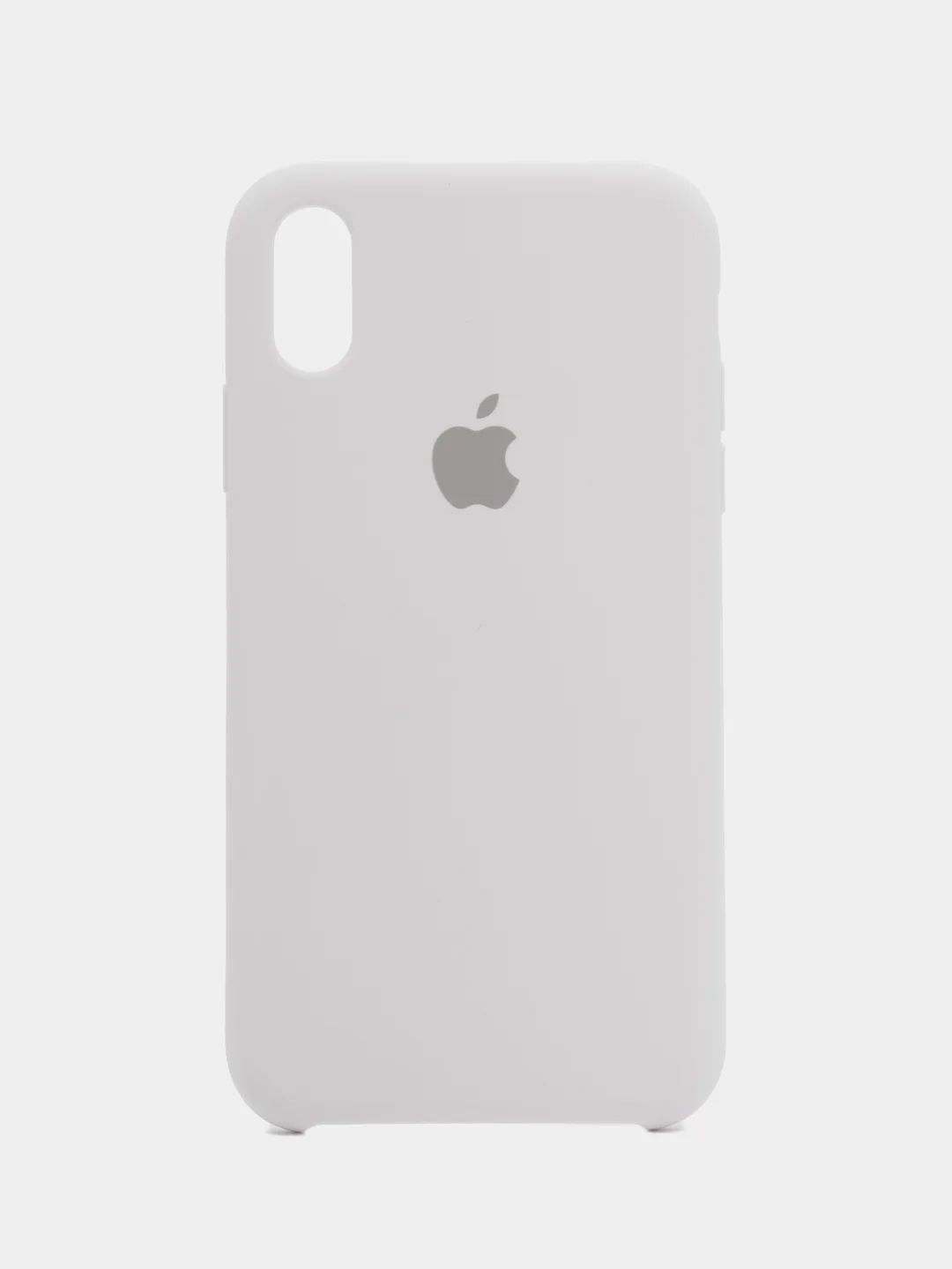 Чехол силиконовый Silicone Case iPhone XR, открытый низ