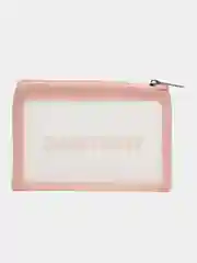 Розовый косметичка дорожная Washbag, водонепроницаемая, размер 17*2*12 см