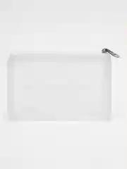 Белый косметичка дорожная Washbag, водонепроницаемая, размер 17*2*12 см
