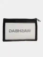 Черный косметичка дорожная Washbag, водонепроницаемая, размер 17*2*12 см