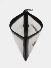 Черный косметичка дорожная Washbag, водонепроницаемая, размер 17*2*12 см
