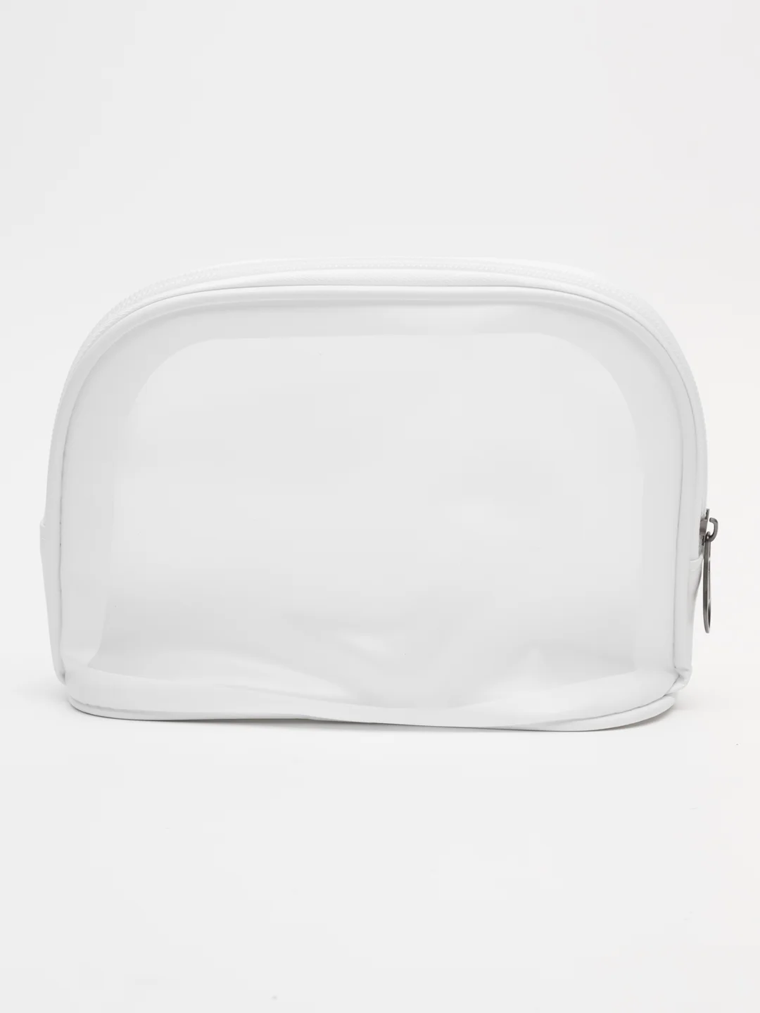 Белый косметичка дорожная Washbag, водонепроницаемая, размер 20 х 14 х 8 см