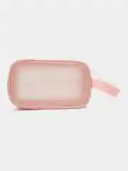 Розовый косметичка дорожная Washbag, водонепроницаемая, размер 21 х 13 х 8 см
