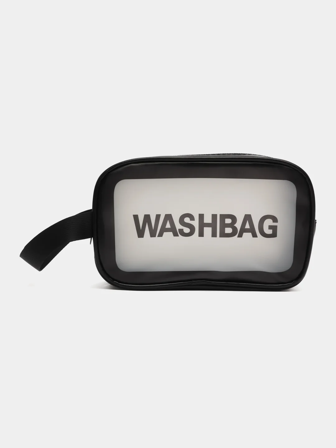 Черный косметичка дорожная Washbag, водонепроницаемая, размер 21 х 13 х 8 см