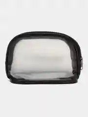Черный косметичка дорожная Washbag, водонепроницаемая, размер 20 х 14 х 8 см