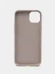 Бежевый меланж чехол силиконовый Silicone Case iPhone 14 / 14 Plus / 14 Pro / 14 Pro Max, закрытый низ