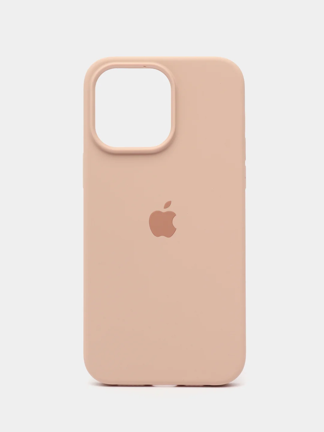 Песочный хаки чехол силиконовый Silicone Case iPhone 14 / 14 Plus / 14 Pro / 14 Pro Max, закрытый низ