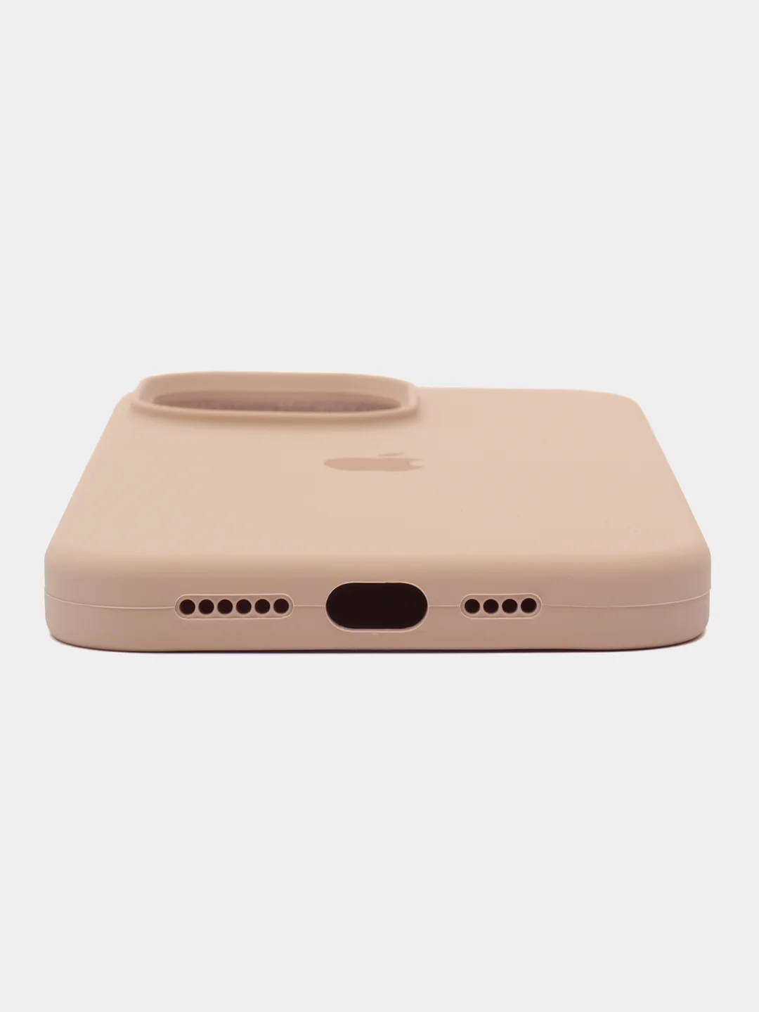 Песочный хаки чехол силиконовый Silicone Case iPhone 14 / 14 Plus / 14 Pro / 14 Pro Max, закрытый низ