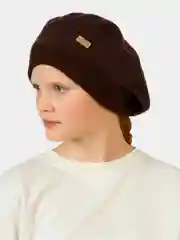 Бордовый берет с резинкой, шерсть 100%, 5 цветов