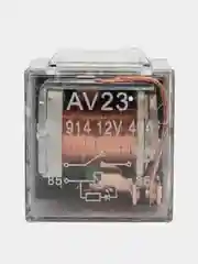 Реле УНИВЕРСАЛЬНОЕ  12v 40А прозрачный 5-контактный