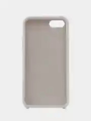 Белый чехол силиконовый Silicone Case iPhone 7/ iPhone 8/ iPhone SE2020, открытый низ