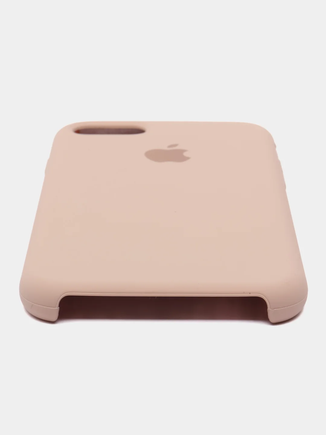 Песочный хаки чехол силиконовый Silicone Case iPhone 7/ iPhone 8/ iPhone SE2020, открытый низ