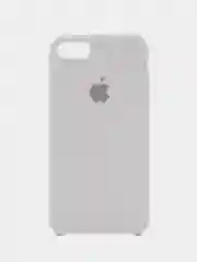 Белый чехол силиконовый Silicone Case iPhone 7/ iPhone 8/ iPhone SE2020, открытый низ