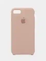 Песочный хаки чехол силиконовый Silicone Case iPhone 7/ iPhone 8/ iPhone SE2020, открытый низ