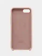 Песочный хаки чехол силиконовый Silicone Case iPhone 7/ iPhone 8/ iPhone SE2020, открытый низ