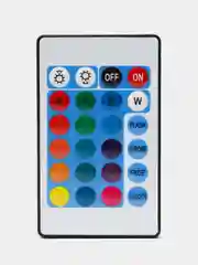 Светодиодная лента с пультом, RGB, 5 метров, 8 режимов, разноцветная