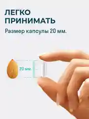 БАД к пище LeafToGo Инозитол, с фолиевой кислотой, 90 капсул
