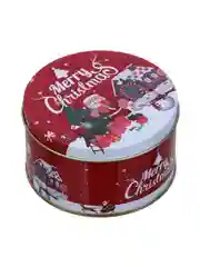 Шкатулка жестяная новогодняя, 7,5x4,5 см, 6 дизайнов