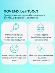 БАД к пище LeafToGo  Коэнзим Q10, 100 мг, 60 капсул