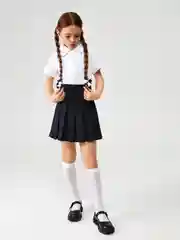 Блузка детская ACOOLA для девочек Sabrina белый