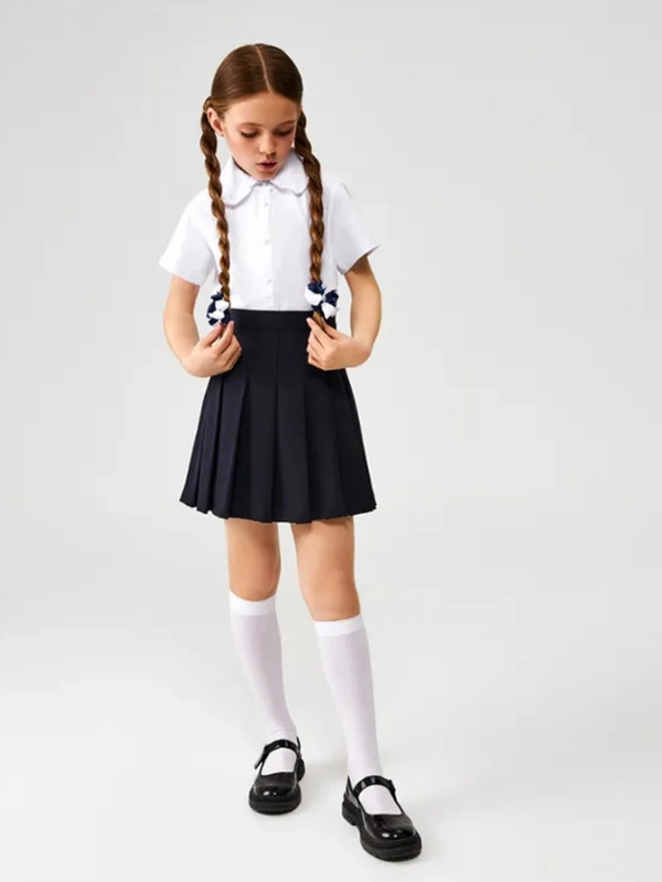 Блузка детская ACOOLA для девочек Sabrina белый