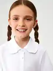 Блузка детская ACOOLA для девочек Sabrina белый