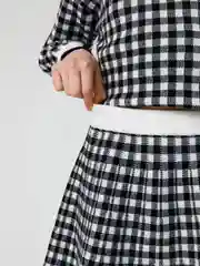 Юбка ACOOLA Berta sk, детская, для девочек, черно-белый