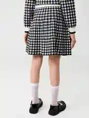 Юбка ACOOLA Berta sk, детская, для девочек, черно-белый