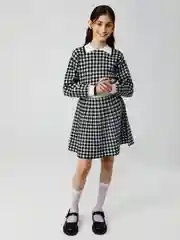 Юбка ACOOLA Berta sk, детская, для девочек, черно-белый