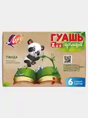 Бежевый меланж гуашь Луч "Zoo", 6, 9, 12, 18, 20цв. Баночки 15мл , картонная упаковка
