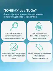 БАД к пище LeafToGo Лютеин, черника с маслом калины, витамины для глаз, 60 капсул