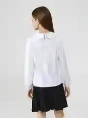 Блузка детская для девочек ACOOLA Roberta, белый, хлопок