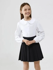 Блузка детская для девочек ACOOLA Roberta, белый, хлопок