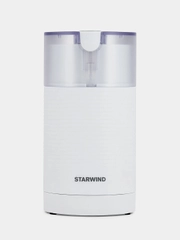 Кофемолка Starwind SGP7212, 200Вт, ротационный нож, 70г, белый